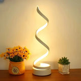 Lampe LED Spirale Bureau USB