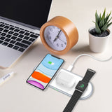 Station de Charge Sans Fil 3-en-1
