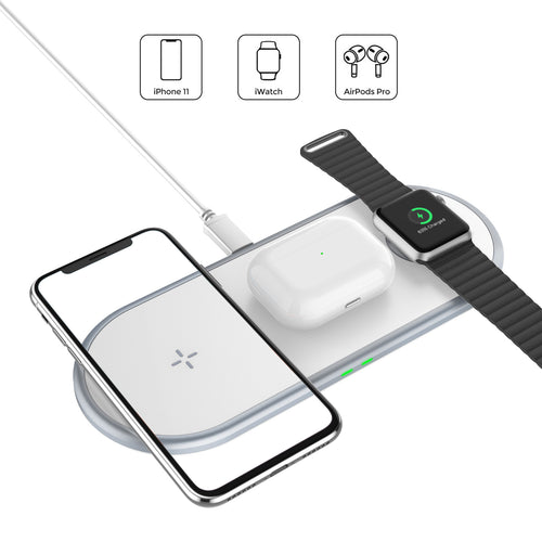 Station de Charge Sans Fil 3-en-1