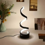 Lampe LED Spirale Bureau USB